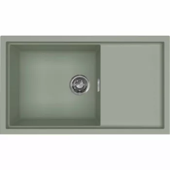   ELLECI - Mosogatótálca Sintesi 410 K82 Sage Green inox tartozékokkal