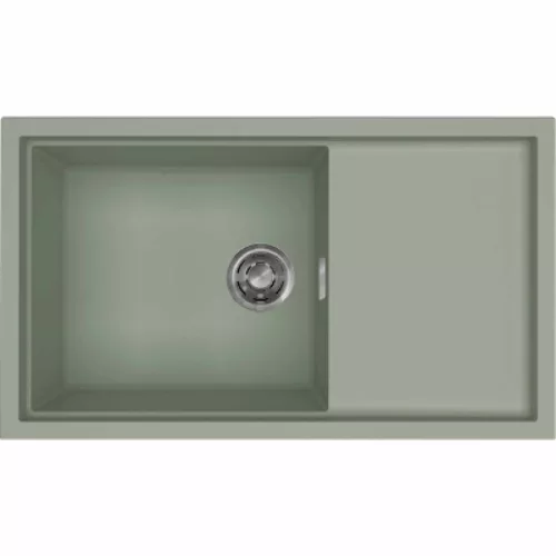 ELLECI - Mosogatótálca Sintesi 410 K82 Sage Green inox tartozékokkal