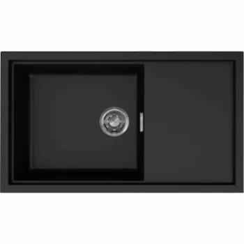   ELLECI - Mosogatótálca Sintesi 410 K86 Black inox tartozékokkal