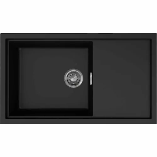ELLECI - Mosogatótálca Sintesi 410 K86 Black inox tartozékokkal