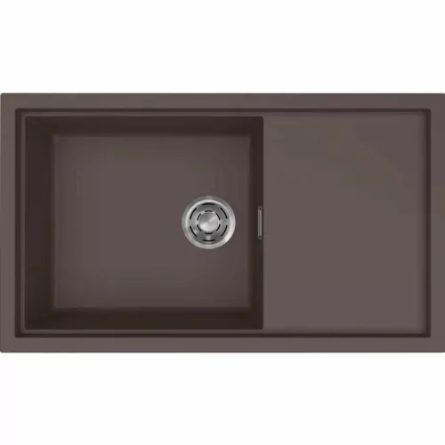 ELLECI- Mosogatótálca Sintesi 410 Keratek K87 Cocoa inox tartozékokkal