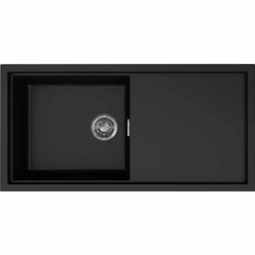ELLECI - Mosogatótálca Sintesi 480 K86 Black inox tartozékokkal