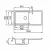 ELLECI- Mosogatótálca Sintesi 480 Keratek K86 Black bronz tartozékokkal