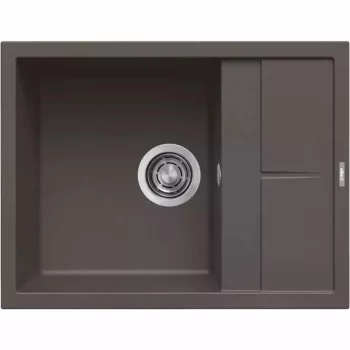   ELLECI- Mosogatótálca Unico 125 65x50 Keratek 1 m. +cseppt. K987 Cocoa