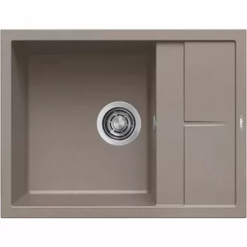   ELLECI- Mosogatótálca Unico 125 65x50 Keratek 1 m. +cseppt. K89 Dove