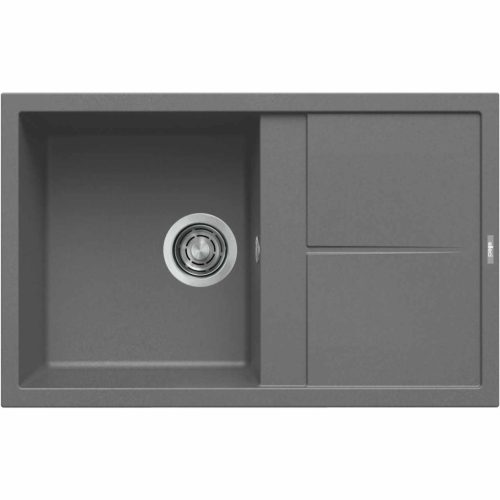 ELLECI- Mosogatótálca Unico 300 79x50 Keratek 1 m. +cseppt. Concrete K99