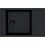 ELLECI- Mosogatótálca Unico 305 78x50 Keratek 1 m. +cseppt. K86 Black fekete tartozékokkal