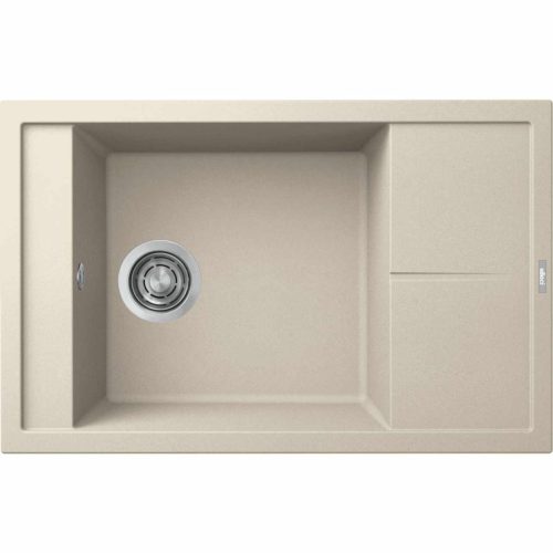 ELLECI- Mosogatótálca Unico 305 78x50 Keratek 1 m. +cseppt. K95 Champagne