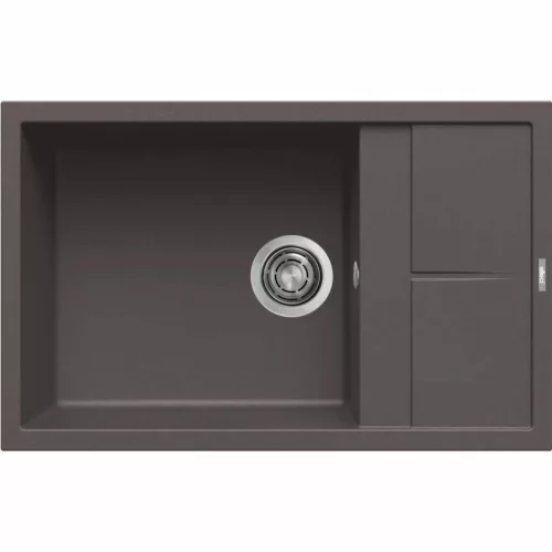 ELLECI- Mosogatótálca Unico 310 78x50 Keratek 1 m. +cseppt. K87 Cocoa