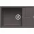 ELLECI- Mosogatótálca Unico 310 78x50 Keratek 1 m. +cseppt. K87 Cocoa