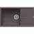 ELLECI- Mosogatótálca Unico 410 86x50 Keratek 1 m. +cseppt. K87 Cocoa