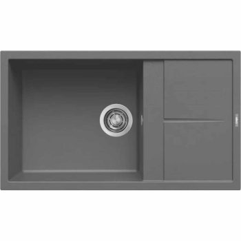   Elleci - Mosogatótálca- Mosogatótálca Unico 410 86x50 Keratek 1 m. +cseppt. Dark Grey K99    KIFUTÓ