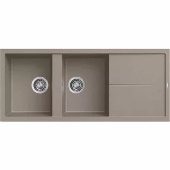   ELLECI- Mosogatótálca Unico 500 116x51 Keratek 2 m. +cseppt. K89 Dove