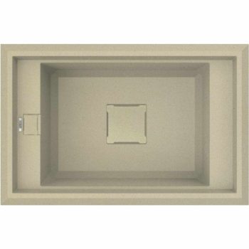   Elleci - Mosogatótálca Value 130 K95 Champagne - Kifutó termék!