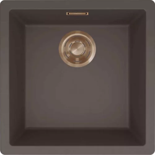 ELLECI- Mosogatótálca Zen 102 Keratek K87 Cocoa bronz tartozékokkal