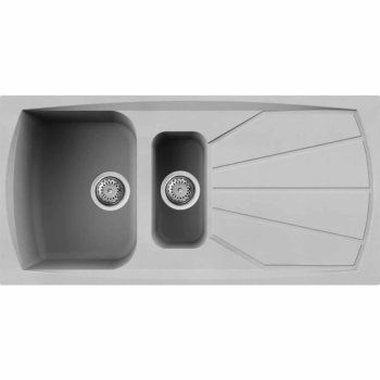   ELLECI - Mosogatótálca Living 475 M79 aluminium - A készlet erejéig rendelhető!