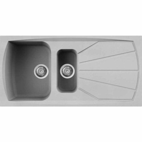 ELLECI - Mosogatótálca Living 475 M79 aluminium - A készlet erejéig rendelhető!