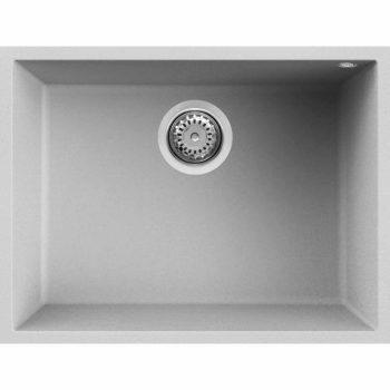   ELLECI - Mosogatótálca Quadra 110 M79 aluminium munkalap alá szerelhető