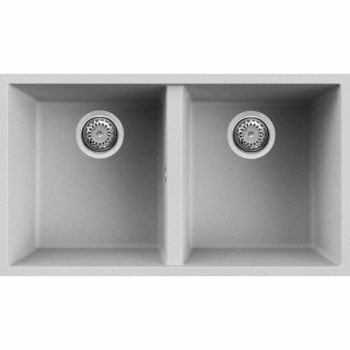   ELLECI - Mosogatótálca Quadra 350 M79 aluminium munkalap alá szerelhető