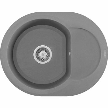 ELLECI - Mosogatótálca Easy ROUND 600 M73 titanium