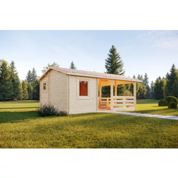 Timber Ladoga faház,kerti tároló, 24,96 m2, 44 mm