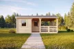 Timber Ladoga faház,kerti tároló, 24,96 m2, 44 mm