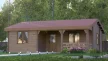 Timber Manitoba faház 56 m2, 44 mm