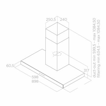 Elica - Páraelszívó JOY BLIX/A/60