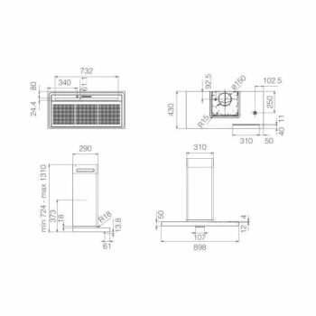 Elica - Páraelszívó BIO WH/A 90 ROVERE