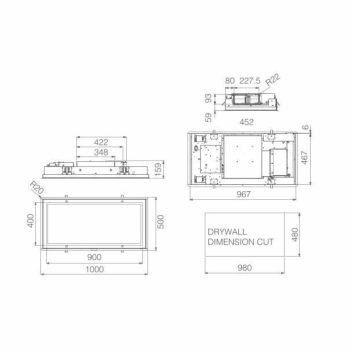 Elica - Páraelszívó SKYDOME H16 A/100