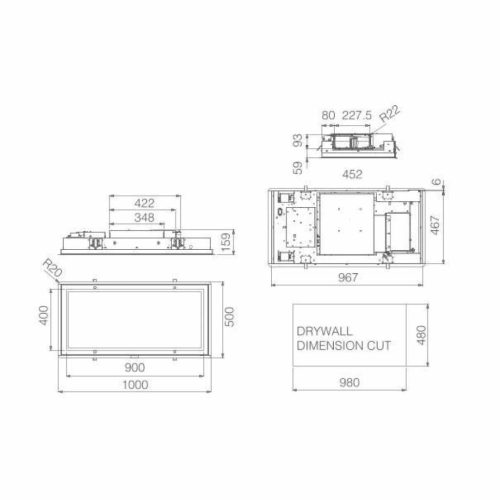 Elica - Páraelszívó SKYDOME H16 A/100