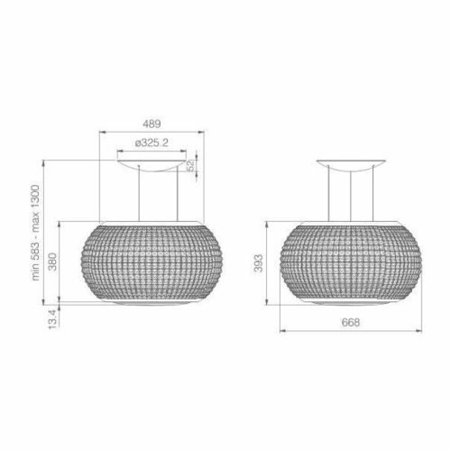 Elica - Páraelszívó INTERSTELLAR BL/F/65