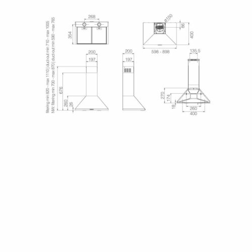 Elica - Páraelszívó TAMAYA 2.0 C IX/A/90