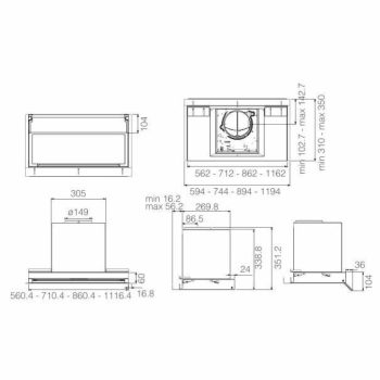 Elica - Páraelszívó BOXIN ADVANCE PLUS @ BLMAT/A/60