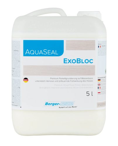 AquaSeal® ExoBloc - Egykomponensű vízbázisú trópusi fa alapozó - 5Liter
