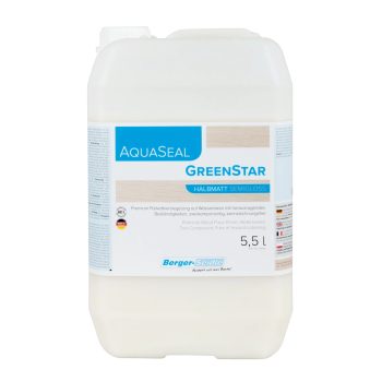   AquaSeal® GreenStar - Antiallergén  kétkomponensű parkettalakk - 5.5 Liter, ultramatt