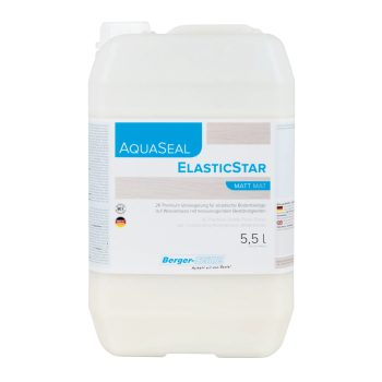   AquaSeal ElasticStar - Kétkomponensű elasztikus lakk pvc padló lakkozására - 5.5Liter, matt