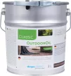 Classic OutdoorOil® Color - Kültéri színes fapadló olaj - 0.125L, Természetes fehér (Naturweiss)