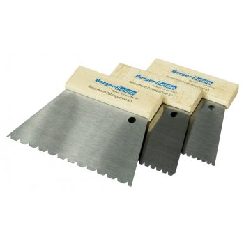 BergerTool Zahnspachtel - Fogazott kenőlemez, A2 (10db)