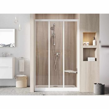 Supernova ASDP3-100 zuhanyajtó 198 fehér+transparent