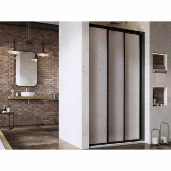 Supernova ASDP3-100 zuhanyajtó 198 fekete+pearl