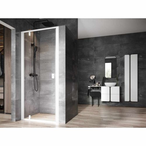 Nexty NDOP1-90 zuhanyajtó fehér+transparent