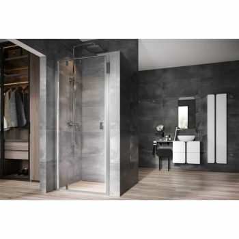 Nexty NDOP1-90 zuhanyajtó krómhatású+transparent