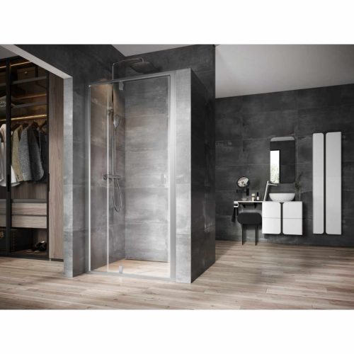 Nexty NDOP2-120 zuhanyajtó szatén+transparent