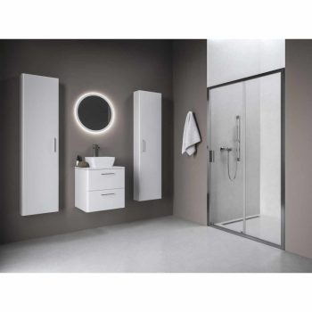 Blix II NBLDP2 120 zuhanyajtó krómhatású+transparent