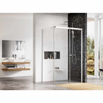   Matrix MSDPS 110x80 zuhanykabin jobb krómhatású+transparent