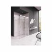 Matrix MSDPS 110x80 zuhanykabin jobb krómhatású+transparent