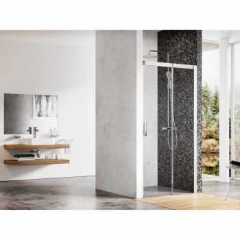 Matrix MSD2-120 zuhanyajtó jobb szatén+transparent