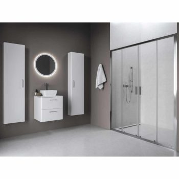 Blix II NBLDP4 130 zuhanyajtó krómhatású+transparent