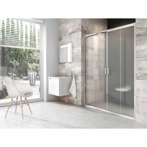 Blix BLDP4-200 zuhanyajtó krómhatású+grape *